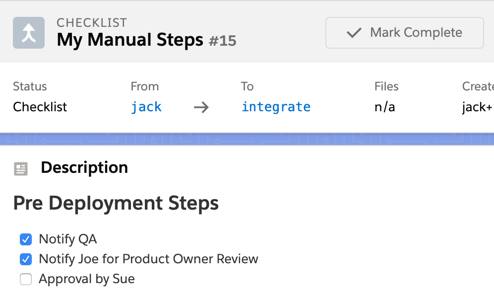 Salesforce のデプロイ前の手順